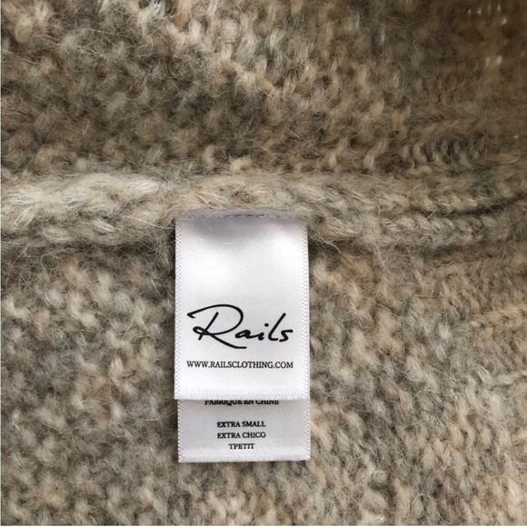 Rails Mara Oatmeal Knit Sweater XS - Picture 12 of 12
